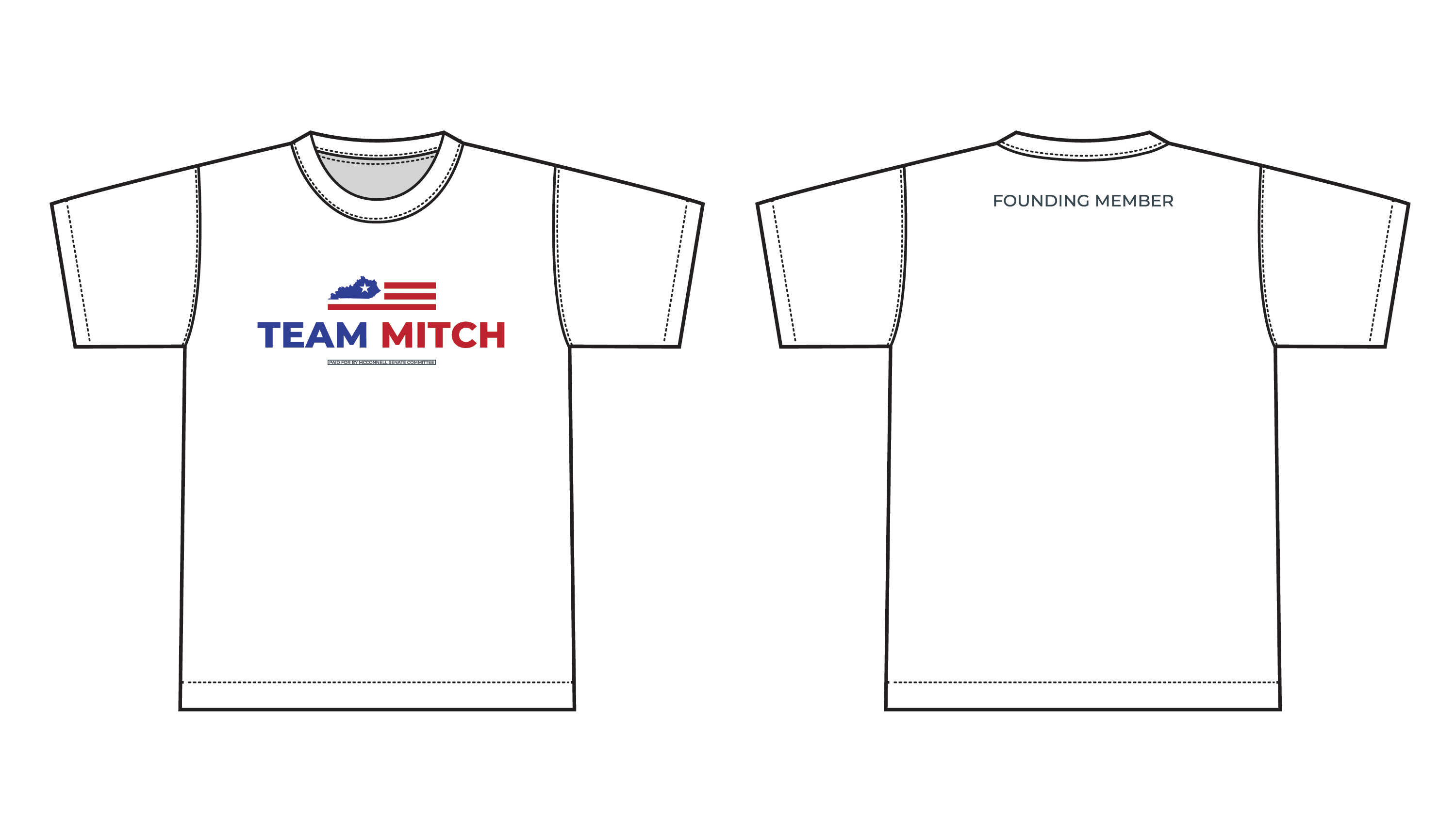 Team Mitch Founding Member T-Shirt – $30