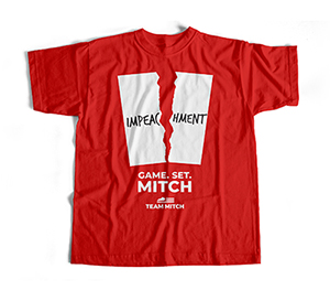 The Official “End of Impeachment Shirt” – $35